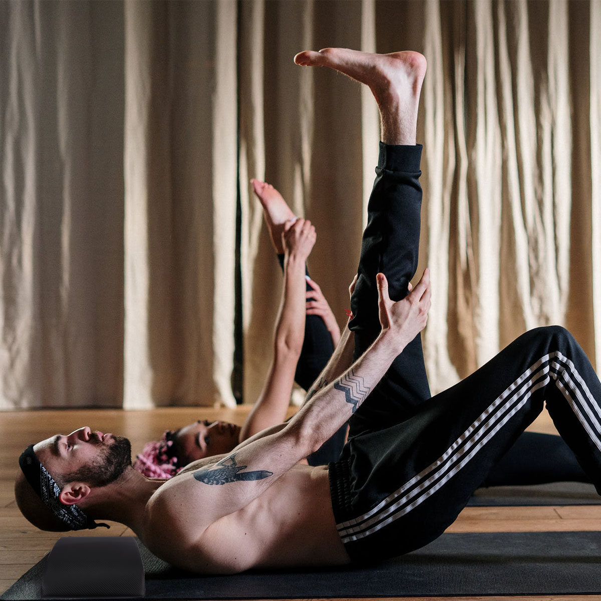 Ab Mat Crunch - Tapete dobrável para exercícios abdominais, almofada