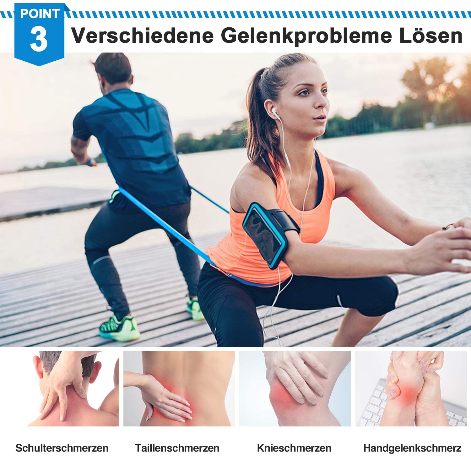 Faixas elásticas de fitness, 3 - Finger Tape Athletic avaliação e preço