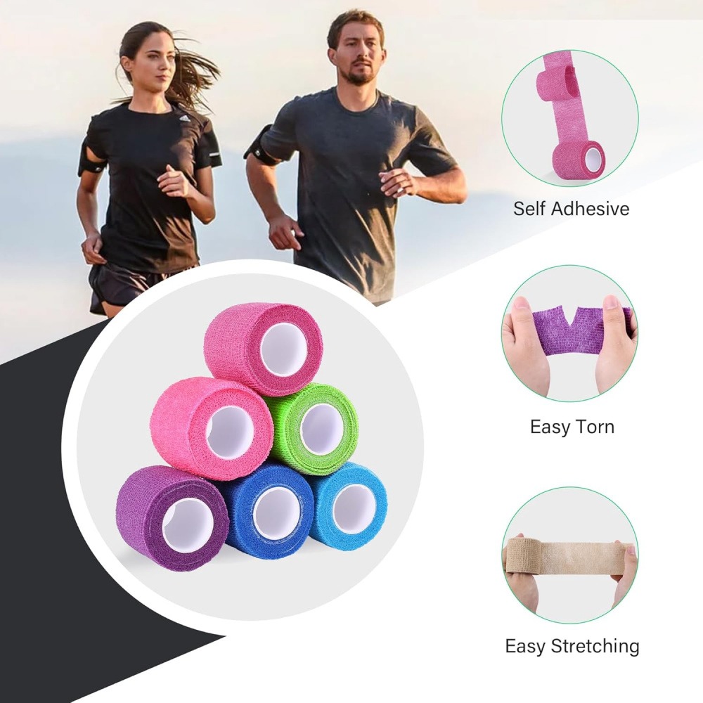 2 Peças de Bandagem Cohesiva A - Finger Tape Athletic avaliação e preço