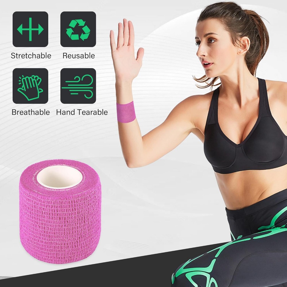2 Peças de Bandagem Cohesiva A - Finger Tape Athletic avaliação e preço