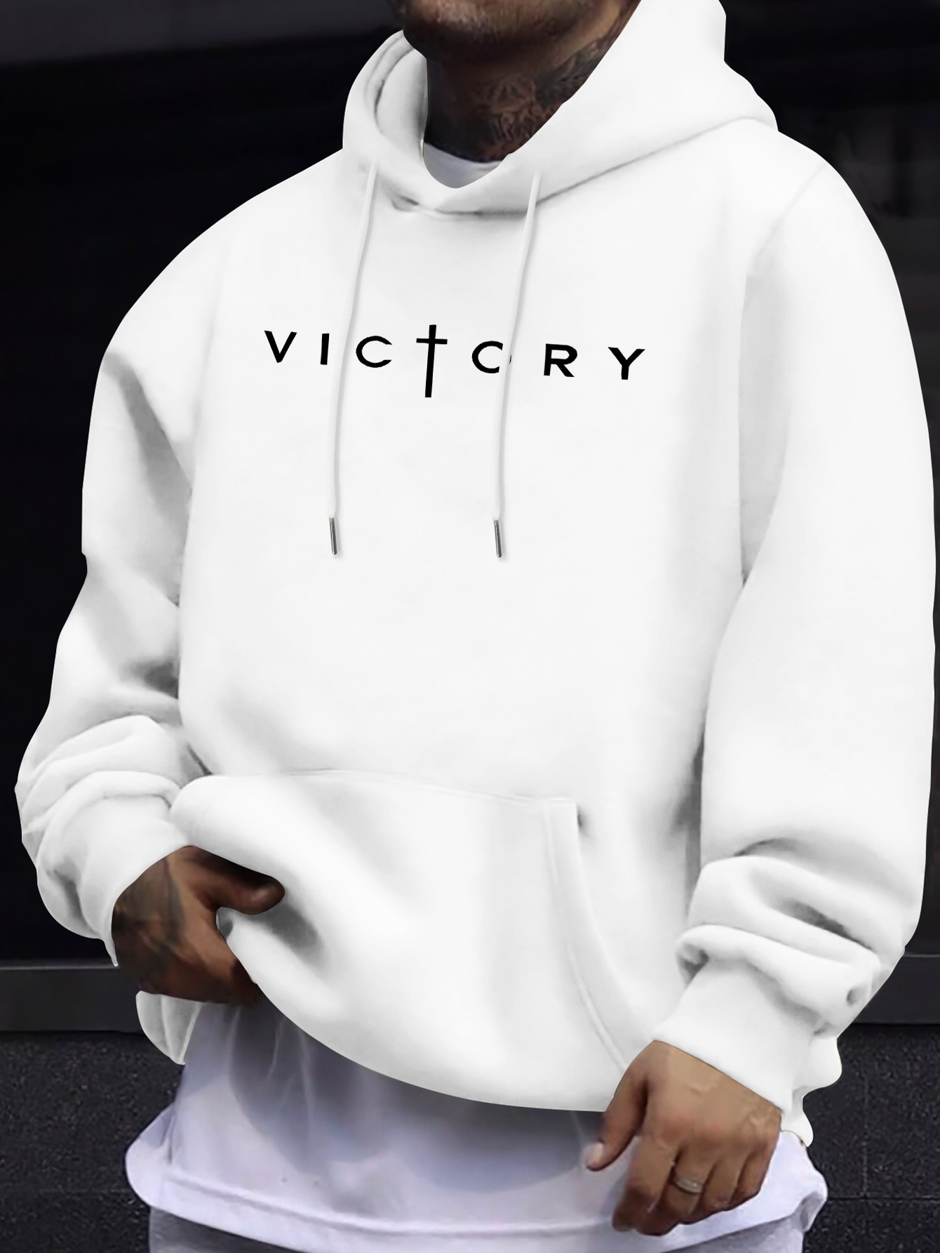 Moletom com capuz masculino de - Crossfit Victory avaliação e preço