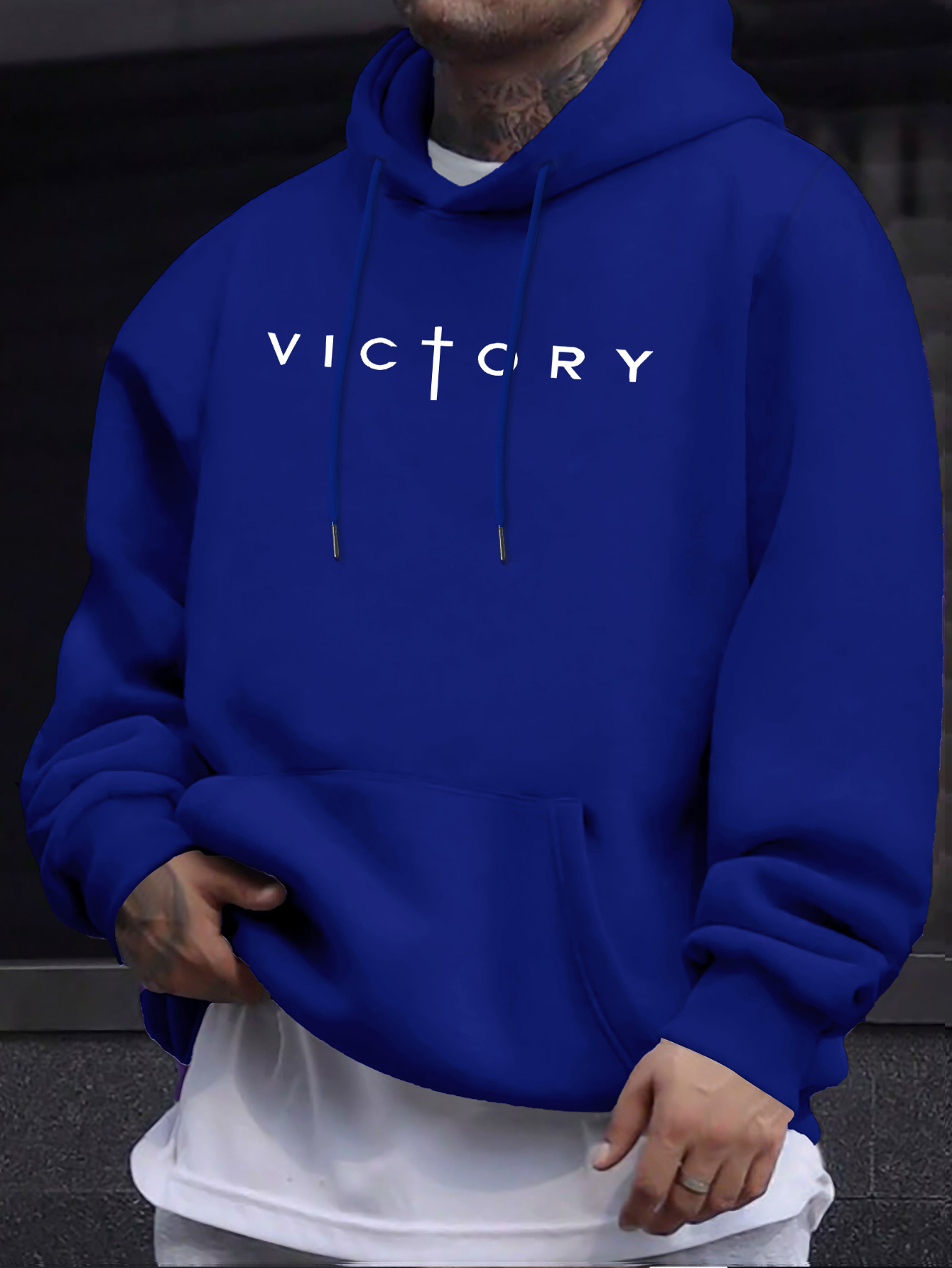 Moletom com capuz masculino de - Crossfit Victory avaliação e preço