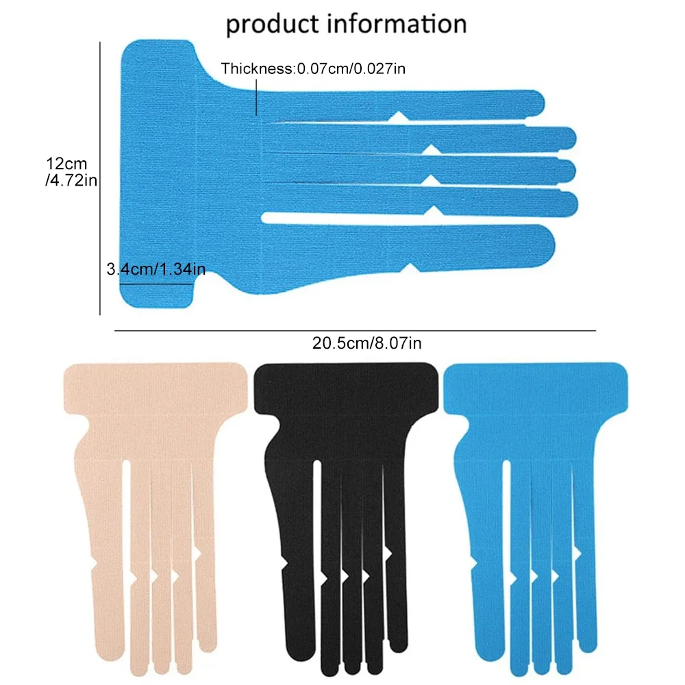 5 unidades de fita kinesiológi - Finger Tape Athletic avaliação e preço